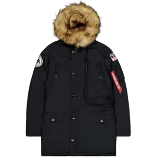 Alpha Industries Damen Polar Jacke, Black, XXS