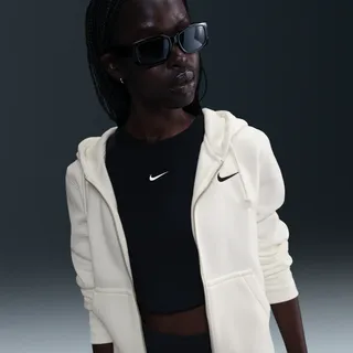 Nike Damen Unterjacke Sportswear Phoenix Fleece Sail/Black S