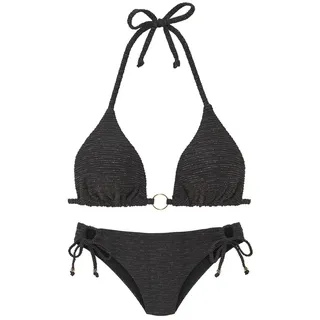 LASCANA Triangel-Bikini Damen Schwarz 44 Cup C/D