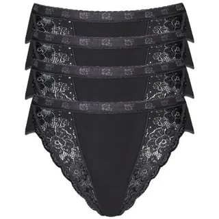SLOGGI Chic Tai 4P Slip Schwarz 36