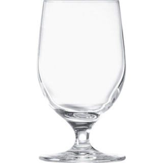 Leonardo Ciao+ Wasserglas, 1 Stück, Trink-Glas mit gezogenem Stiel, spülmaschinenfester Saft-Kelch, 300 ml, 061453