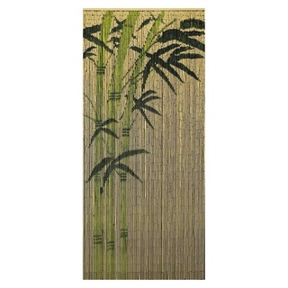 CONACORD Insektenschutz-Vorhang Conacord Decona Bamboo Dekovorhang bunt, 90 x 200 cm, Bambus - hohe Stranganzahl - 90 Stränge bunt