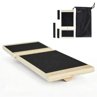 Vevor Balance Board 30 x 14 x 3 cm Schwarz