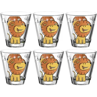LEONARDO Bambini Kinderbecher Glas 0,215 l 6-tlg.