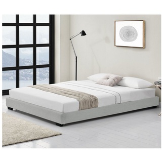 Corium Polsterbett, »Masari« Modernes Bett 140x200cm mit Lattenrost weiß Kunstleder weiß
