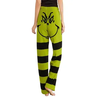 Pyjama Hose, Pyjama Damen,weihnachtshose Damen,weihnachtspyjama Damen,pyjama Damen Lang,weihnachts Pyjama Schlafanzug Kinder Weihnachtspyjama Damen Lang - M