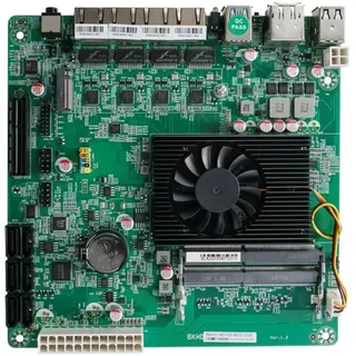 Tuidzljd N5105-Motherboard für NAS-System-Soft-Router N5105-ITX-Motherboards mit 2,5G-Netzwerkanschluss 6 -CPU 11