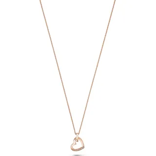 JETTE Kette TWISTED HEART roségold