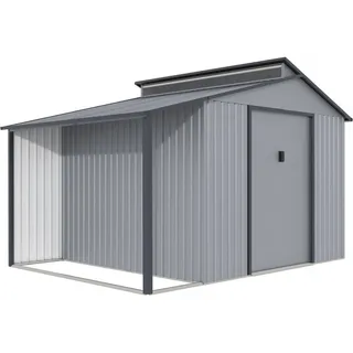 Habitat et Jardin Gerätehaus 3,55 x 2,57 m Grau
