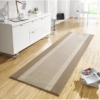 HANSE HOME Band Teppichläufer 80 x 200 cm Beige