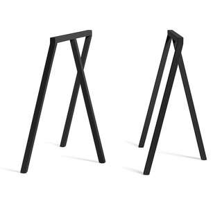 HAY - Loop Tischböcke Stand Frame, schwarz (2 Stück)