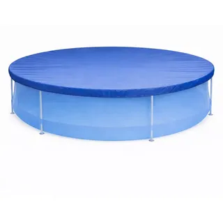 Happy People Poolabdeckung blau Ø400 cm