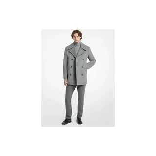 MK Cabanjacke aus Wollgemisch - Grau - Michael Kors - M