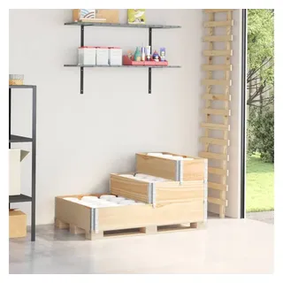 vidaXL 120 x 80 x 60,5 cm Braun