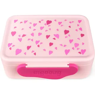 ergobag Kunststoff-Brotdosen Herzen - Rosa