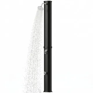 Outsunny Gartendusche schwarz 60 l