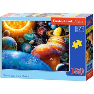 Castorland Planets and their Moons,Puzzle 180 Teile