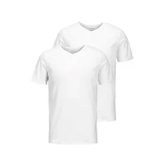 JACK & JONES JACBASIC V-Neck weiß XL