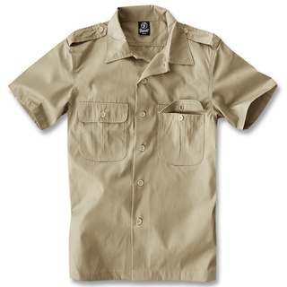 Brandit US Hemd kurzarm beige, Größe XL