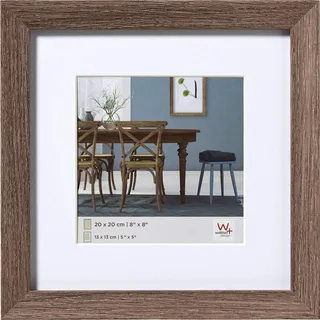 Walther Fiorito Holzrahmen Nussbaum 40x40 cm 1 St.