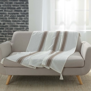 Baumwolle Wohndecke 125x150 Tagesdecke Kuscheldecke Sofa Couch Decke Überwurf