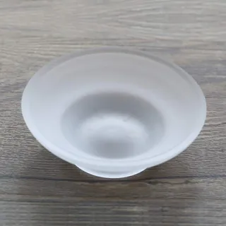 Runde Glas-Seifenkiste Badezimmer Seifenhalter Transparente Seifenschale Badezimmer-Zubehör für Dusche Hotel Zuhause Aufbewahrung
