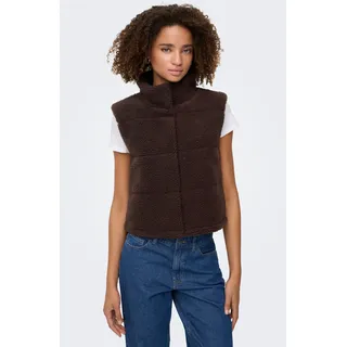 Only Weste in Seal Brown | Gr.: S
