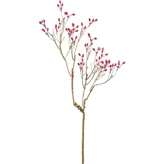 Hagebutten Zweig 90cm rot