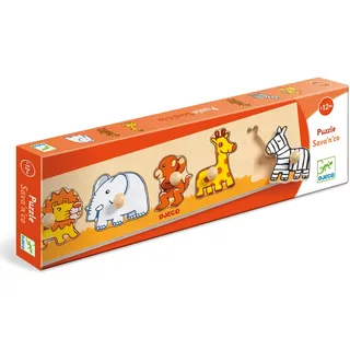 Djeco Holzpuzzle: Sava'n'co