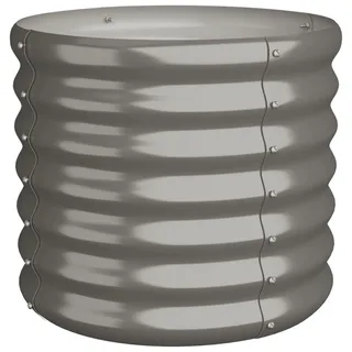 vidaXL Garten Hochbeet Pflanzkübel 152 x 40 x 36 cm Grau