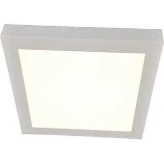 NÄVE LED Aufbaupanel 1 d:22 cm silber