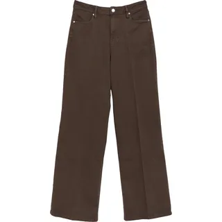 s.Oliver Suri High Rise Wide Fit Braun 36/32