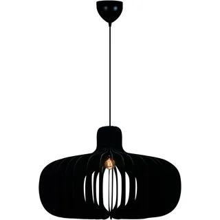 Nordlux Hazo 1-flg. 65,5 cm schwarz Holz