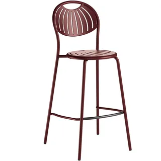 Emu Coupole Barhocker Metall - Rot