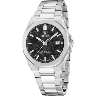 Festina Classic Steel Quarz Edelstahl 39 mm F20100/5