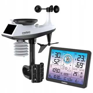 Multi-Wetterstation Meteo SP600 mit Windmesser und Niederschlag
