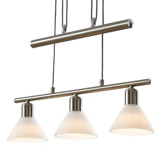 LINDBY Delira 3-flg. 54 cm grau Metall