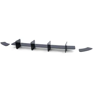 Heckdiffusor Einsatz Splitter Schwarz Glanz für VW Golf 7 GTI Limousine 13-20
