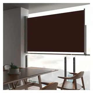 vidaXL Ausziehbare Seitenmarkise 140 x 300 cm braun