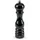 22 cm schwarz lackiert