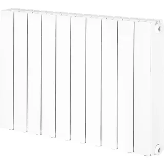 Aluminiumheizkörper Blitz Super B4 350/100 4 Glieder Weiß RAL 9010