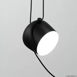 Flos Aim Small 1-flg. 17 cm schwarz Aluminium