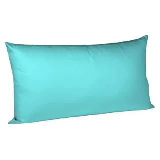 FLEURESSE Kissenbezug Uni Colours 40 x 80 cm Blau