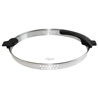 Stoneline Glasdeckel 18 cm mit Sieb Funktion in Transparent | Gr.: onesize