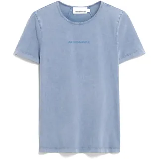 ARMEDANGELS Damen T-Shirt aus Bio-Baumwolle EBAANORA GMT DYE Slim Fit - XS