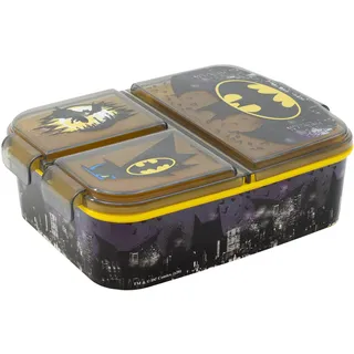 Batman Stor Batman Brotdose mit 3 Fächern - Lunchbox