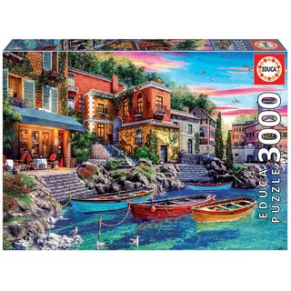 Educa Puzzle 3000 Teile Como Sonnenuntergang