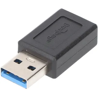 goobay USB-A auf USB-C Adapter Schwarz