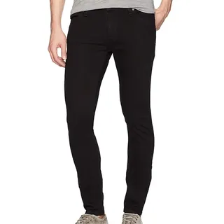 Nudie Skinny lin Schwarze Jeans fällt Kleiner aus Größe W29-L30