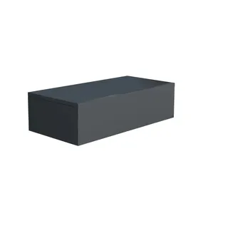 VCM Nachtschrank Usal 60 x 30 x 15 cm Grau